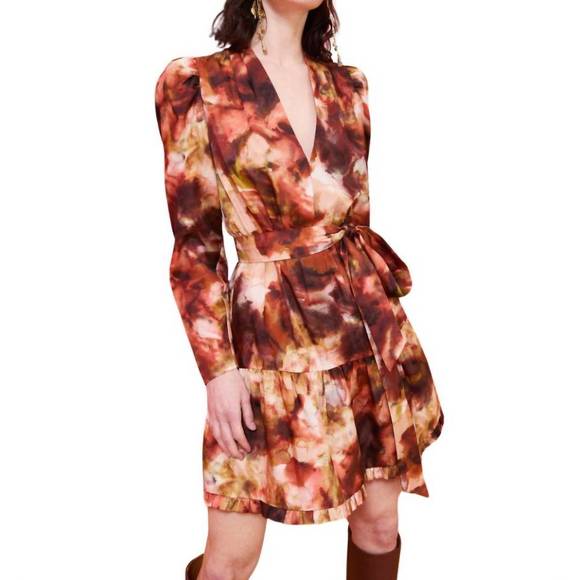 NEW MARIE OLIVER velma dress in vineyard - Picture 1 of 3